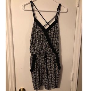 Black and White romper